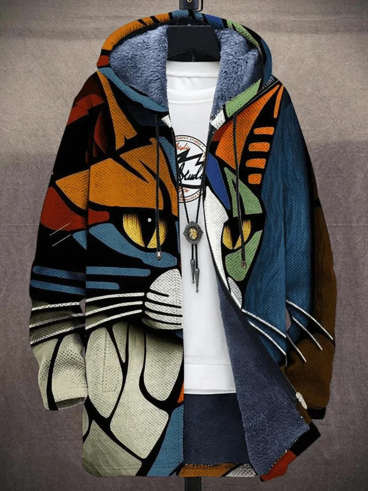 Basel - Artistically Printed Jacket