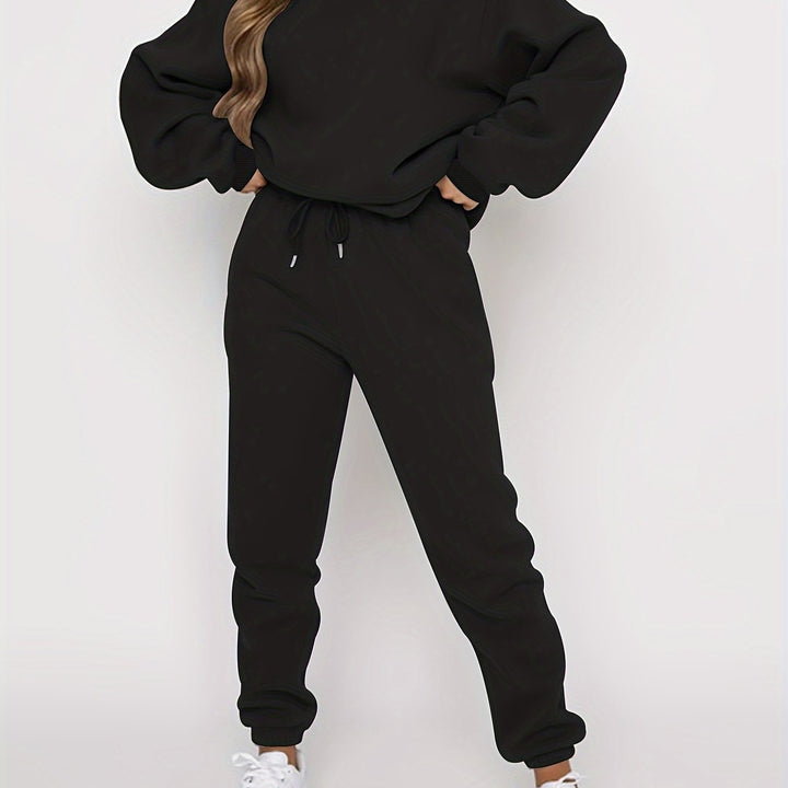 Amy | Solid Loose Fit Lounge Set