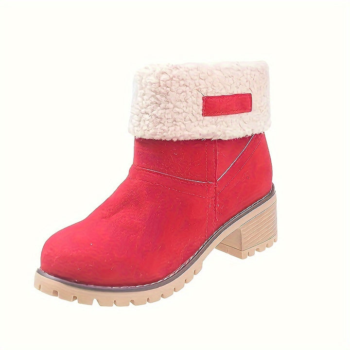 Natascha - Fleece Lined Roll-Up Boots