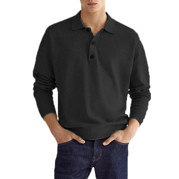 Roman - Stylish Casual Long Sleeve Polo