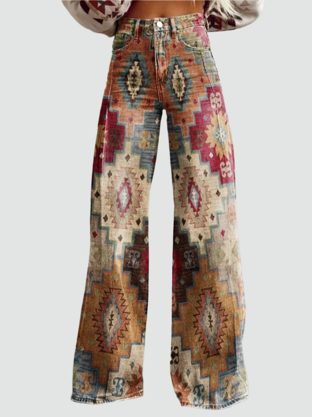 Boho Pattern | Vintage Flared Pants