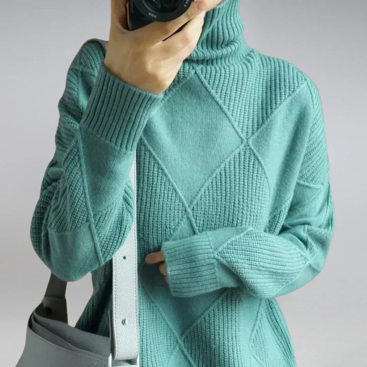 Adelle | Cashmere Turtleneck Sweater