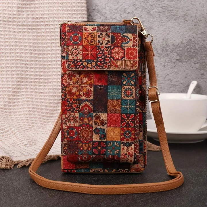 Boho Floral Crossbody Bag