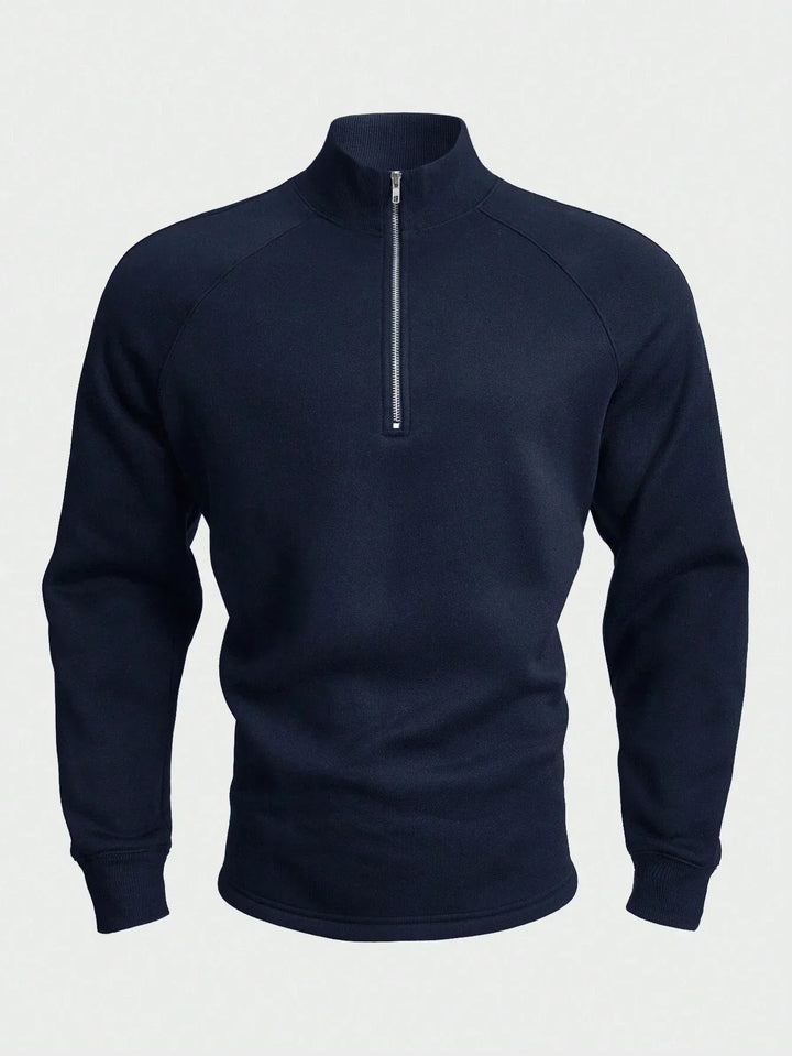 Klint - Relaxed Zip-Up Sweatshirt