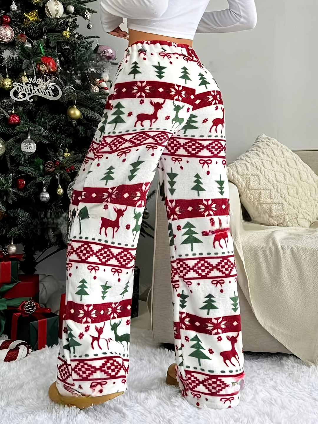 Nadia | Cozy Christmas Pajama Pants