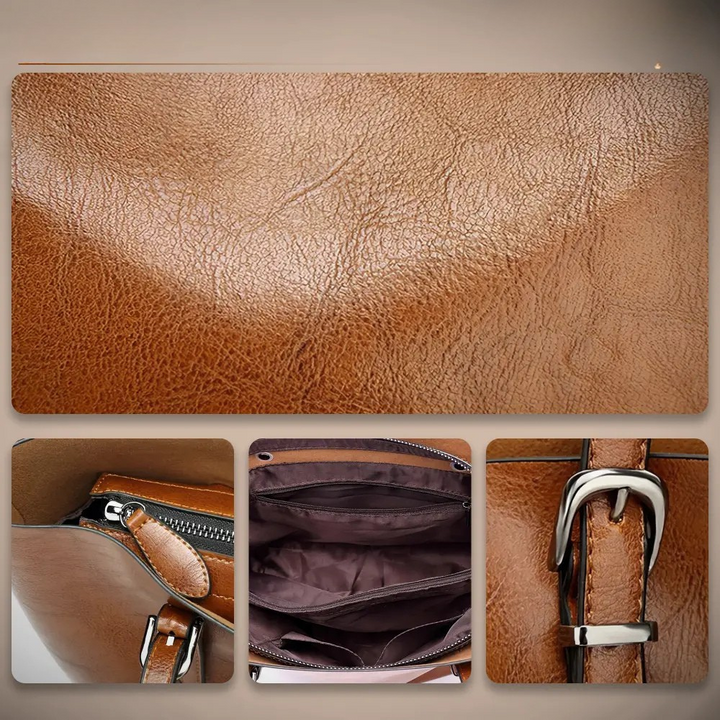 Vintage PU Leather Handbag