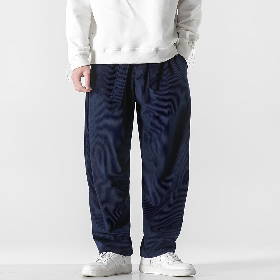 Yushiko | Comfortable Cord Pants