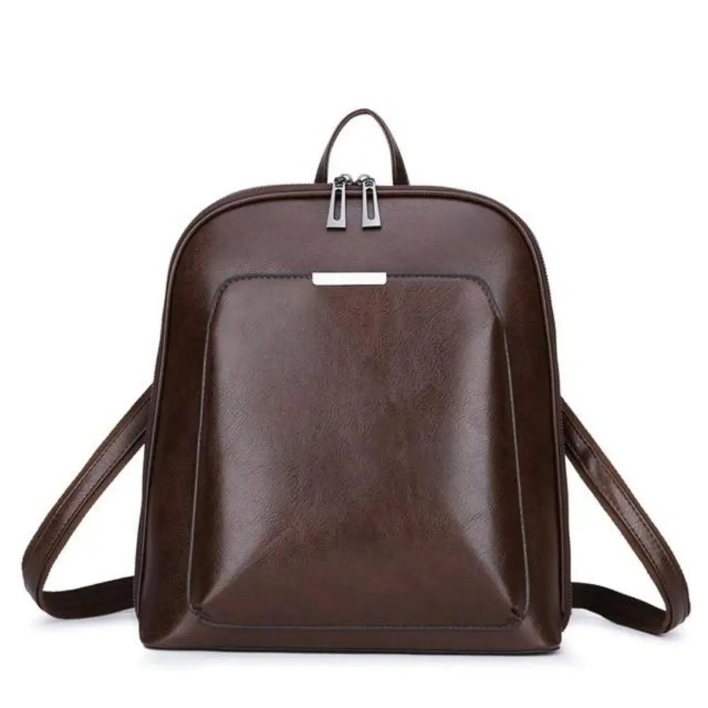 Classic Double Zipper Backpack