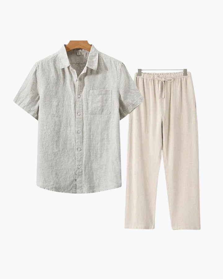 Two-Piece Linen Set