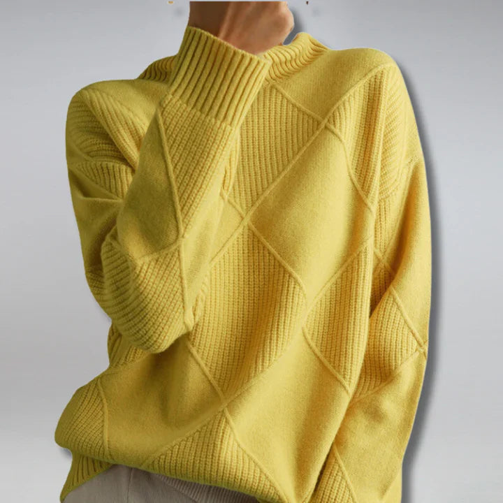 Adelle - Cashmere Turtleneck Sweater