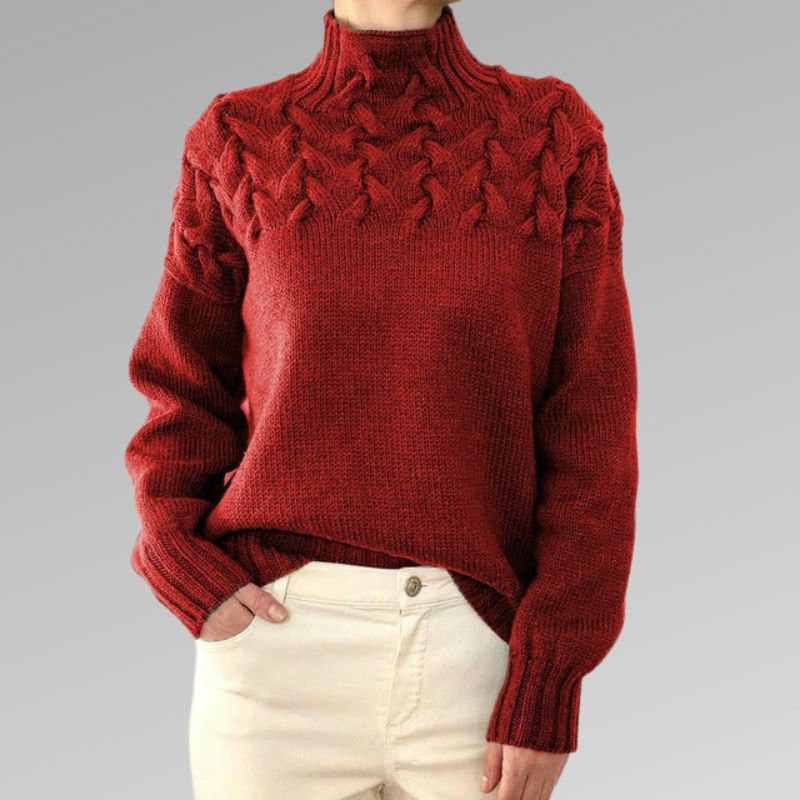 Eva | Women's Cable Knit Sweater