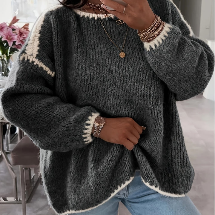 Sandra | Off-the-Shoulder Knit Sweater