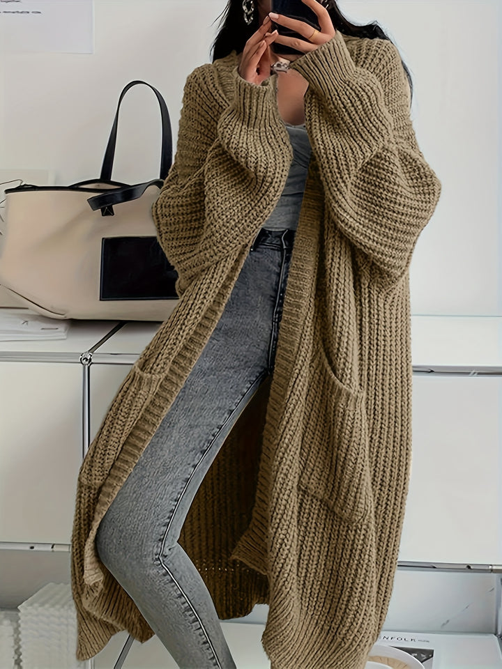 Cammy | Long Open Front Cardigan