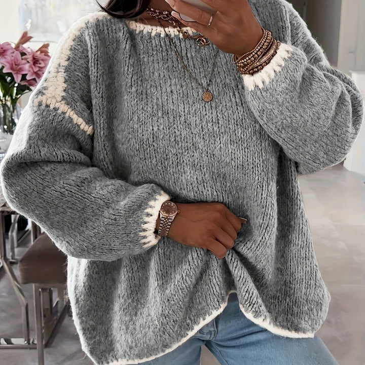 Sandra | Off-the-Shoulder Knit Sweater