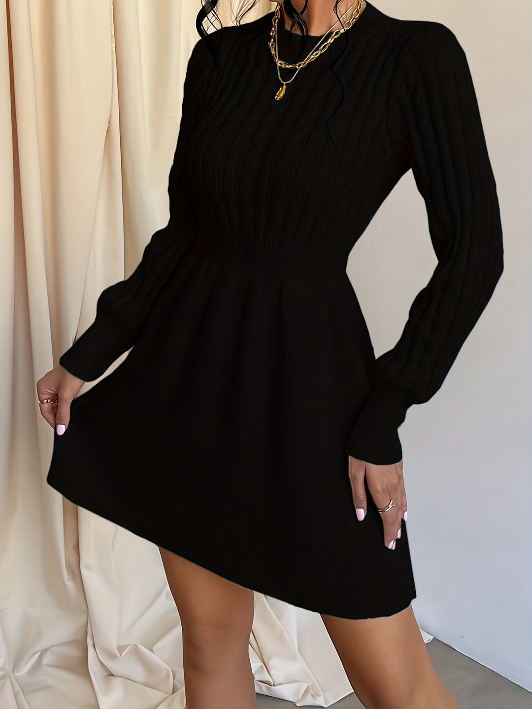 Rose | Formal Casual Sweater Dress