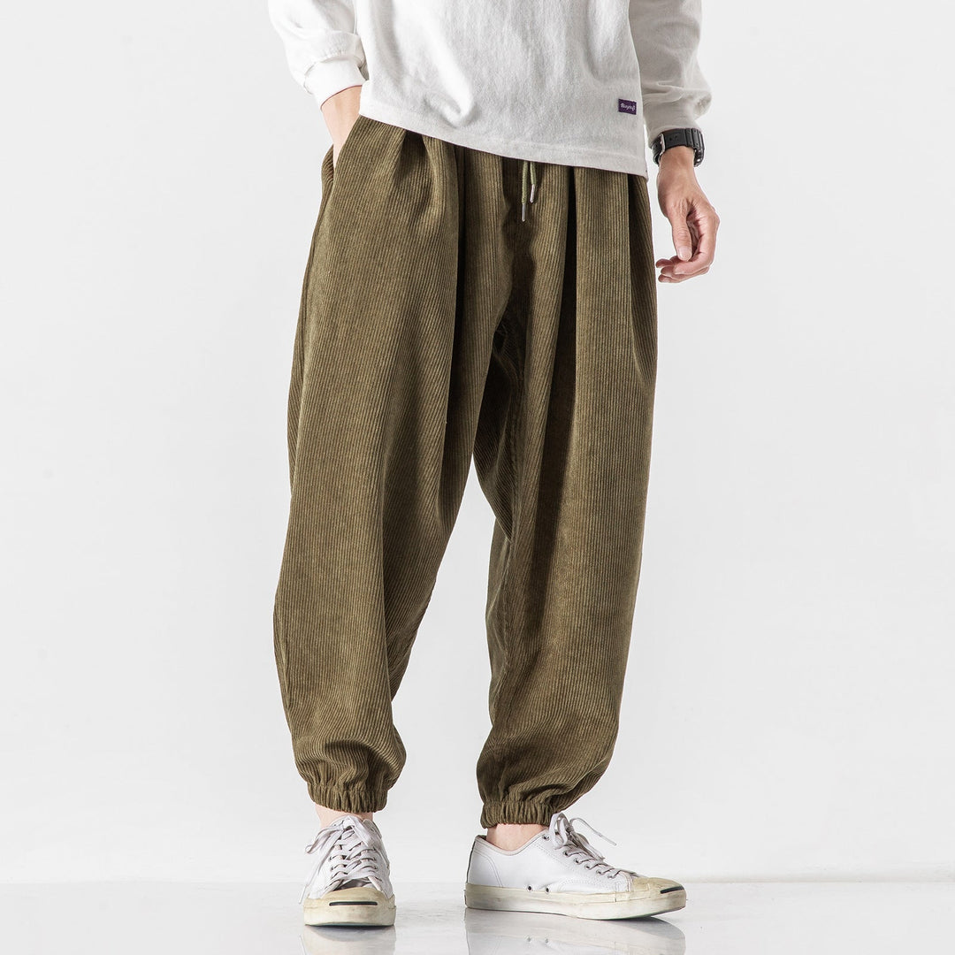 Chisa | Comfortable Cord Pants