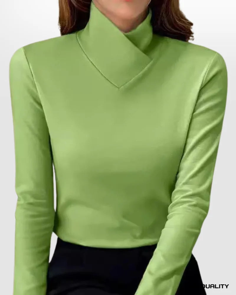 Georgia - Elegant Turtleneck Top