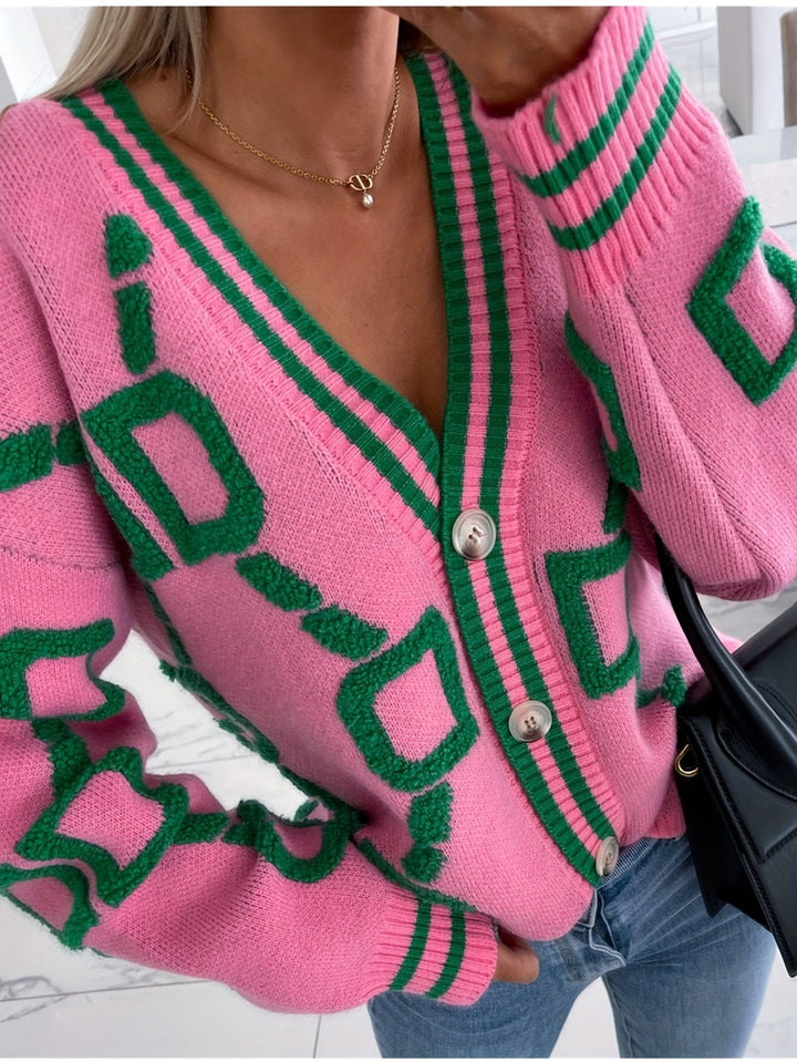 Millie | Block Knit Cardigan