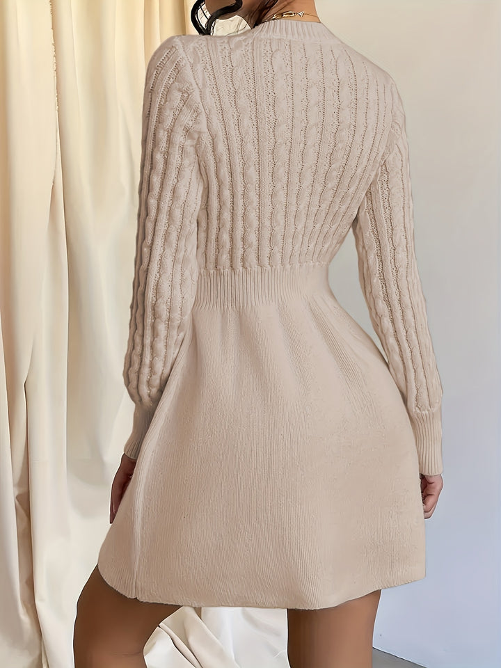 Rose | Formal Casual Sweater Dress