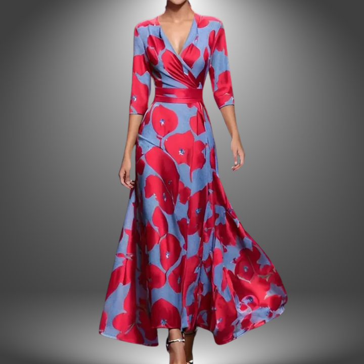 Marianne | Stylish Floral Maxi Dress
