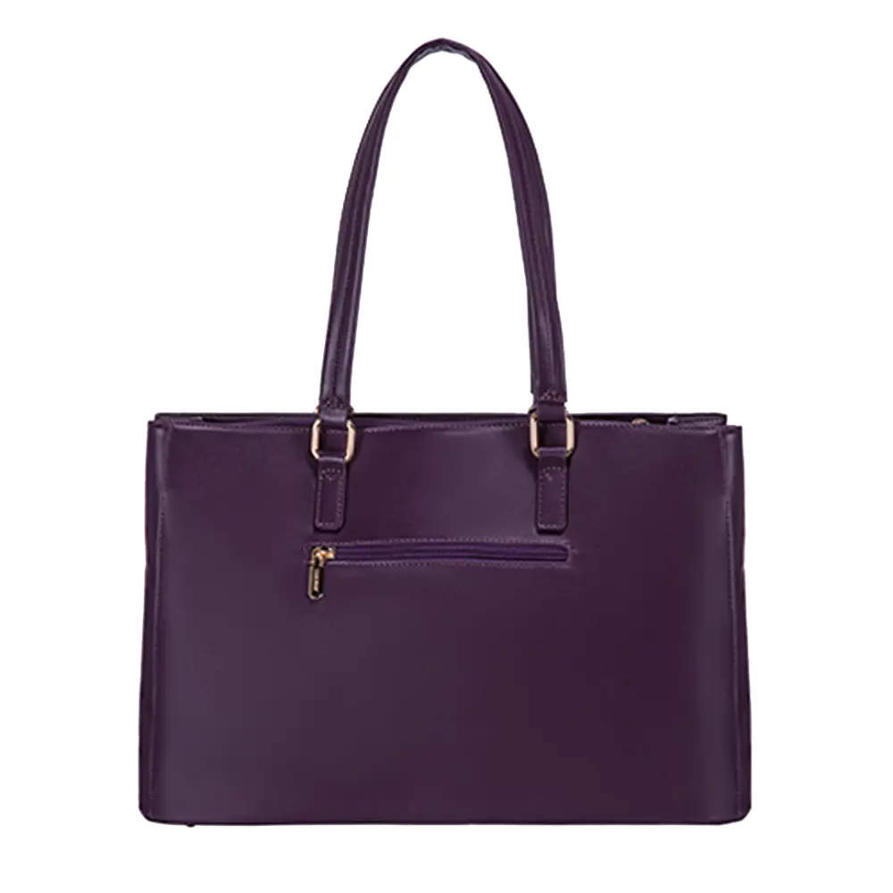 Elegant Purple Laptop Tote