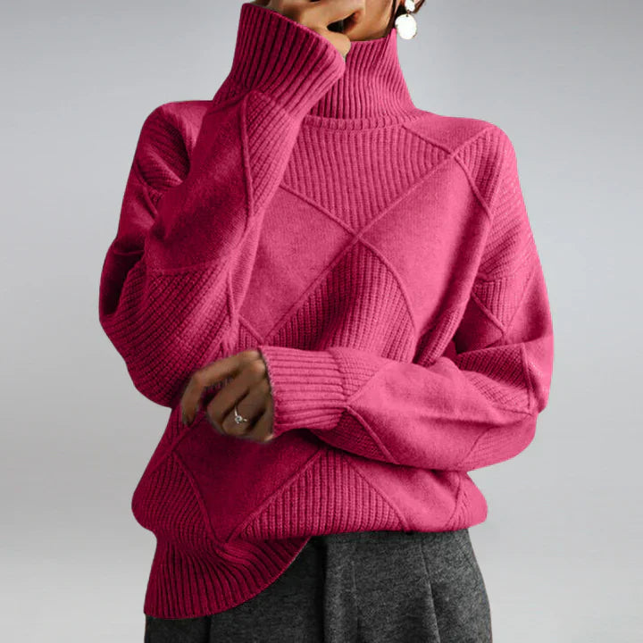 Adelle | Cashmere Turtleneck Sweater