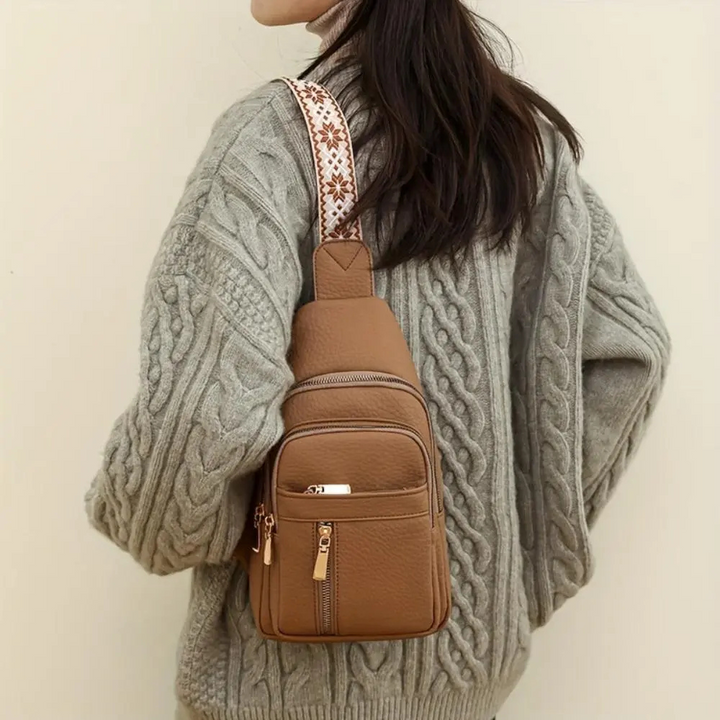 Vintage Crossbody Chest Bag