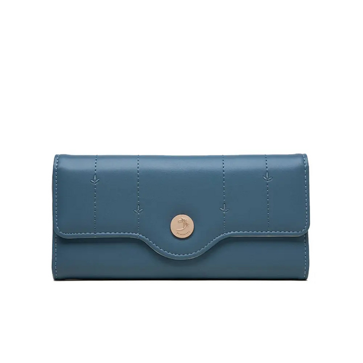 Elegant Trifold Wallet with Coin Pocket