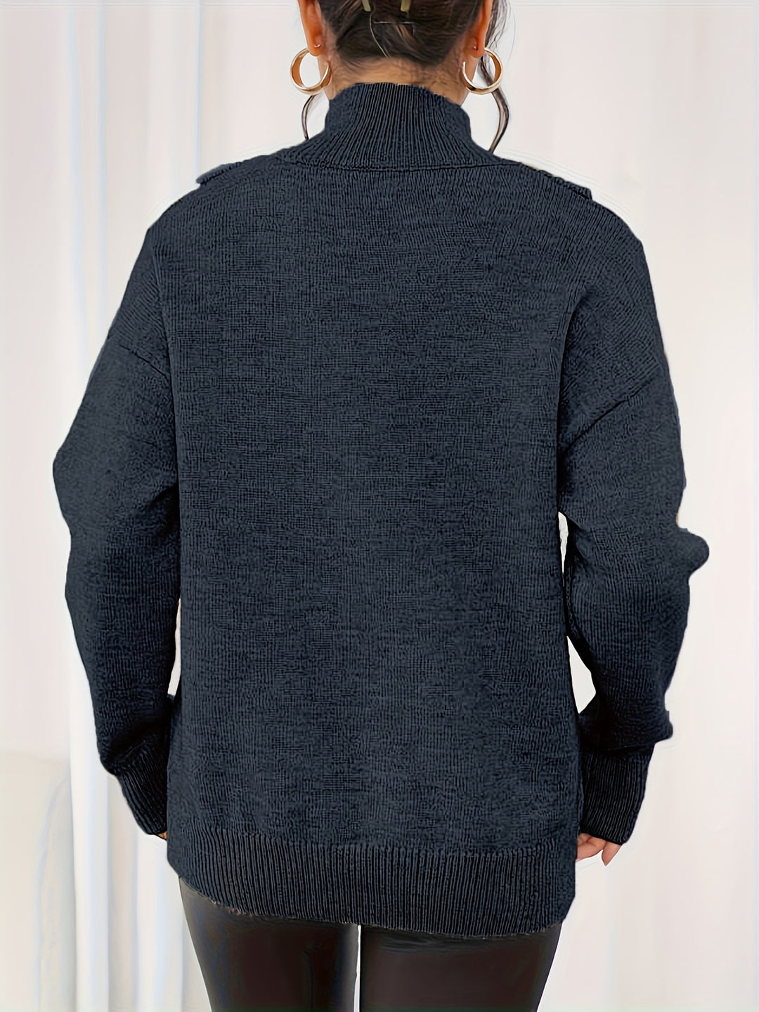 Lara | Chaise Collar Comfy Sweater