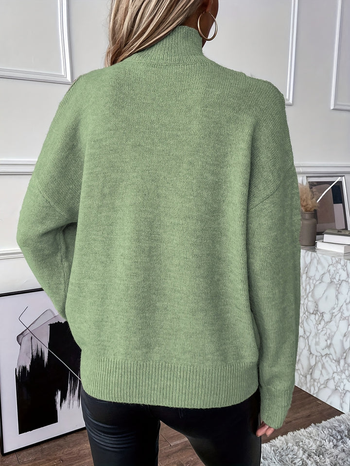 Lara | Chaise Collar Comfy Sweater