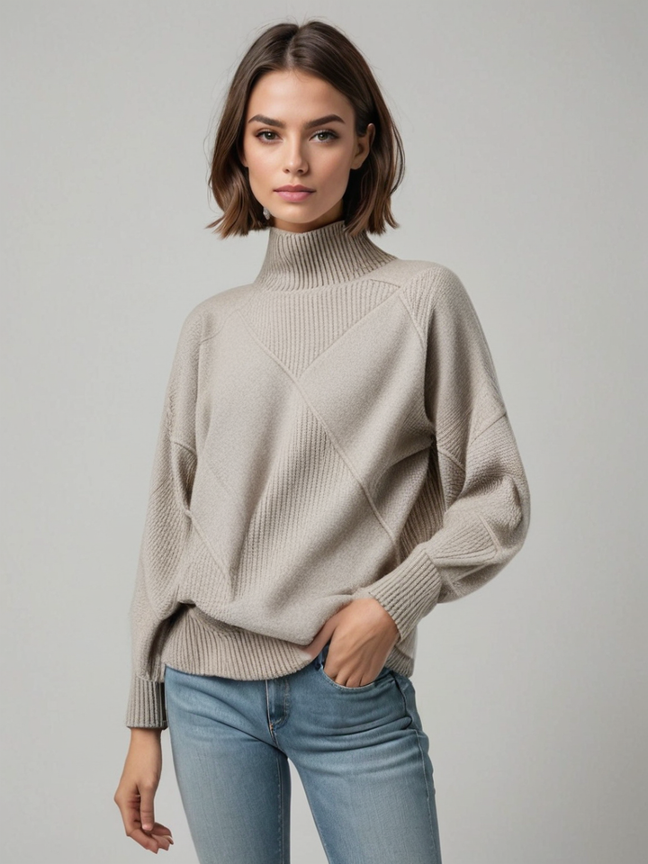 Adelle - Cashmere Turtleneck Sweater