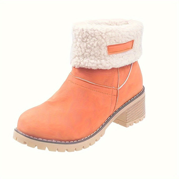 Natascha - Fleece Lined Roll-Up Boots