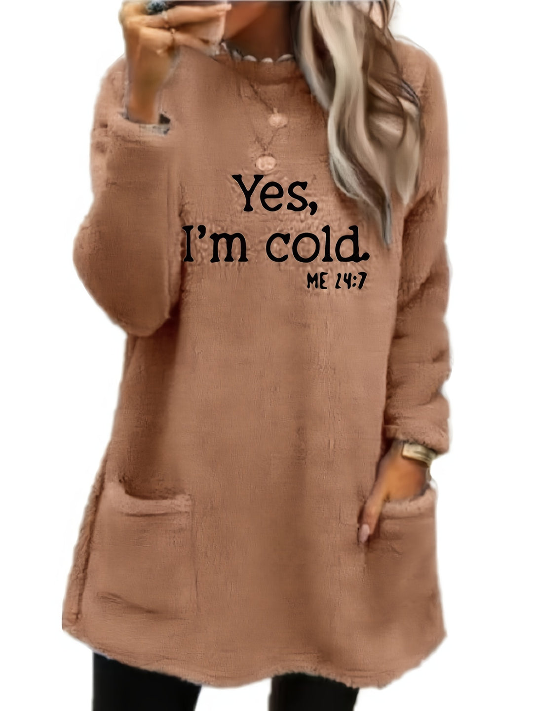 Ginny | Teddy-like Winter Dress