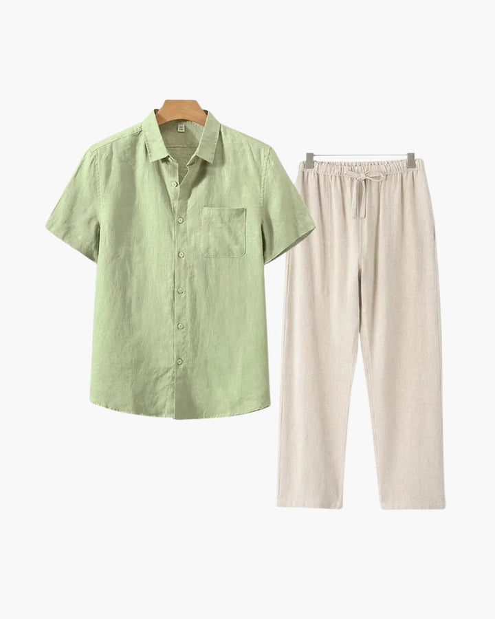 Two-Piece Linen Set