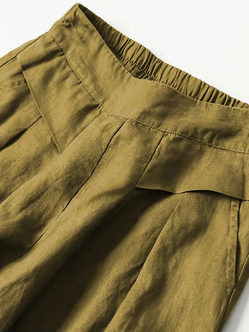 Anina | Linen Wide Leg Pant