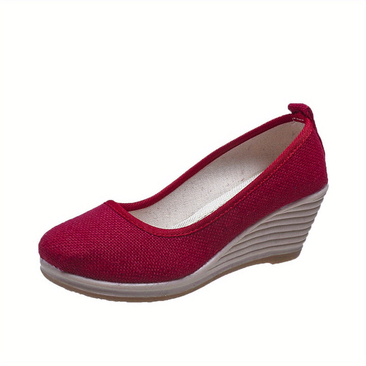 Sandrine - Breathable Wedge Shoes