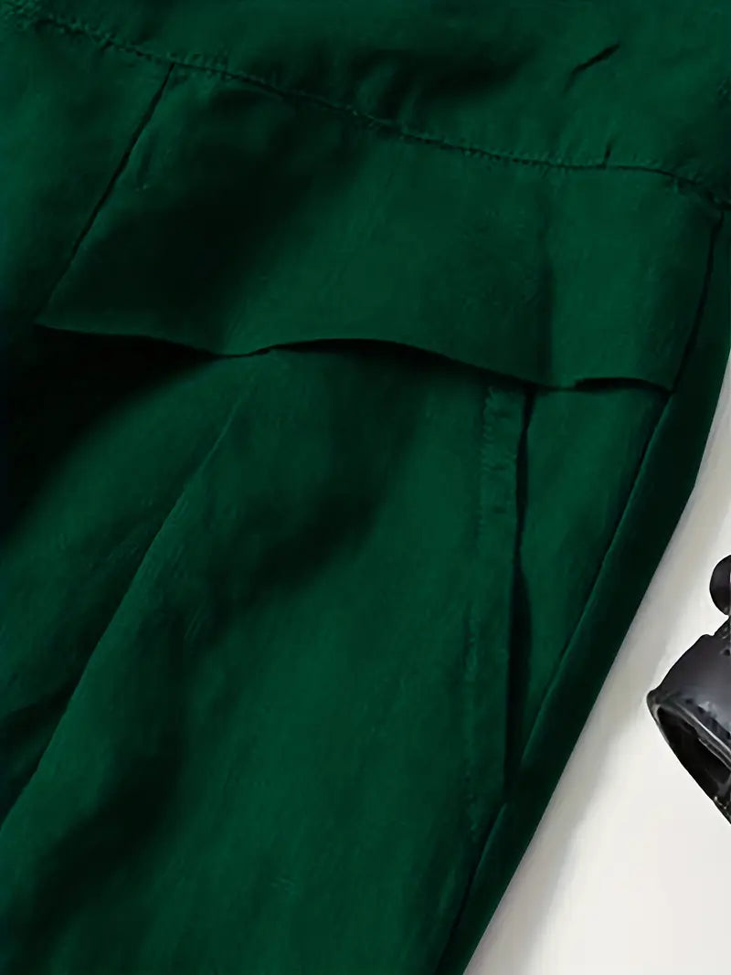 Anina | Linen Wide Leg Pant