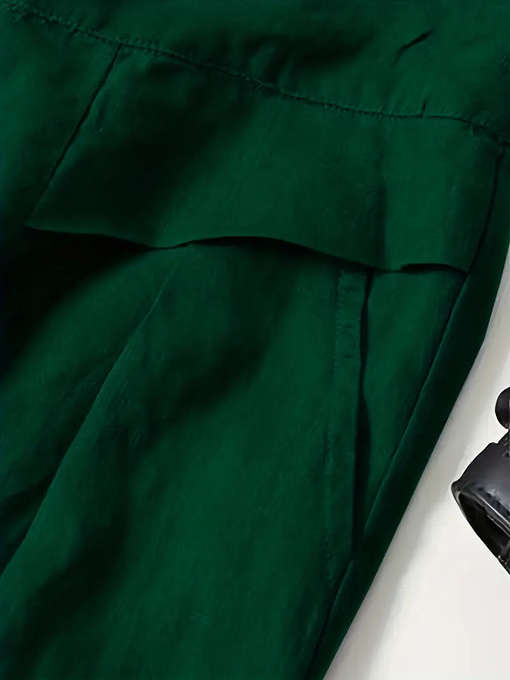 Anina | Linen Wide Leg Pant