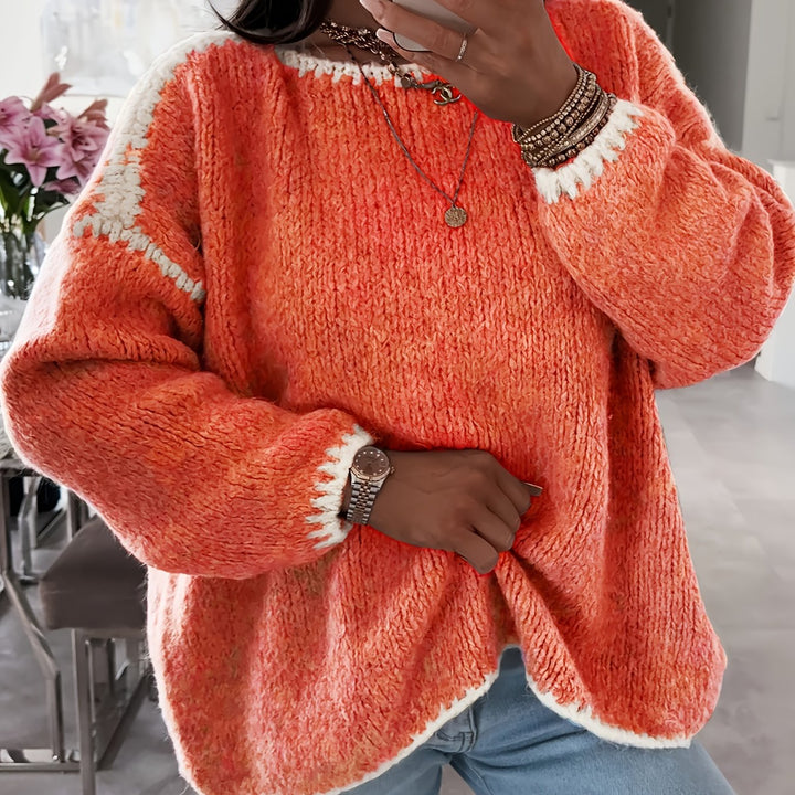 Sandra | Off-the-Shoulder Knit Sweater