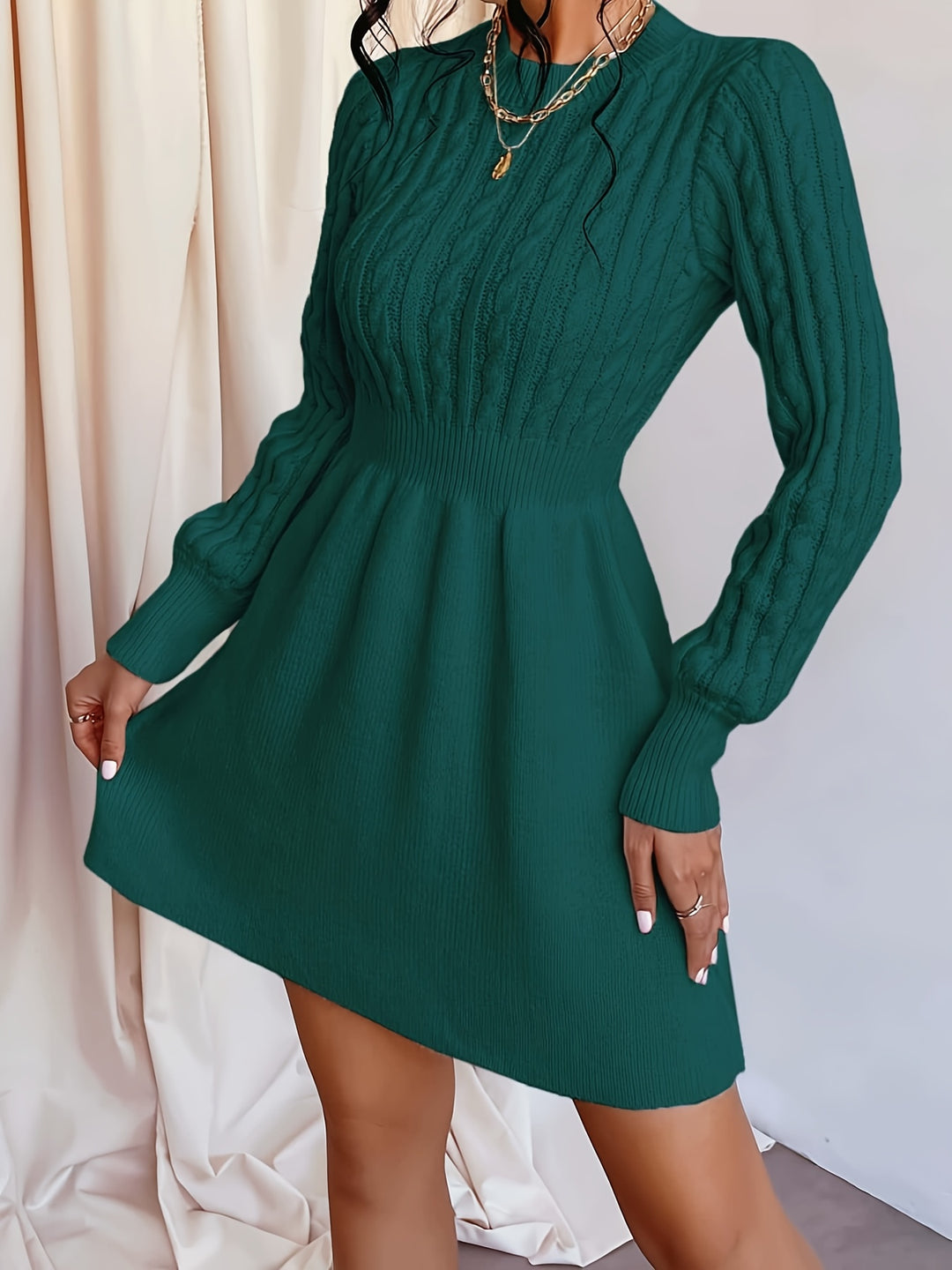 Rose | Formal Casual Sweater Dress
