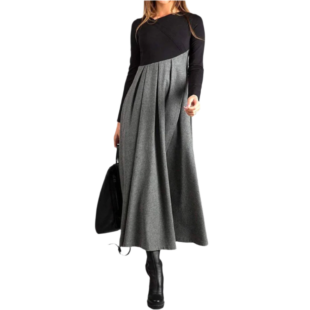 Desiree - Long-Sleeved Maxi Dress