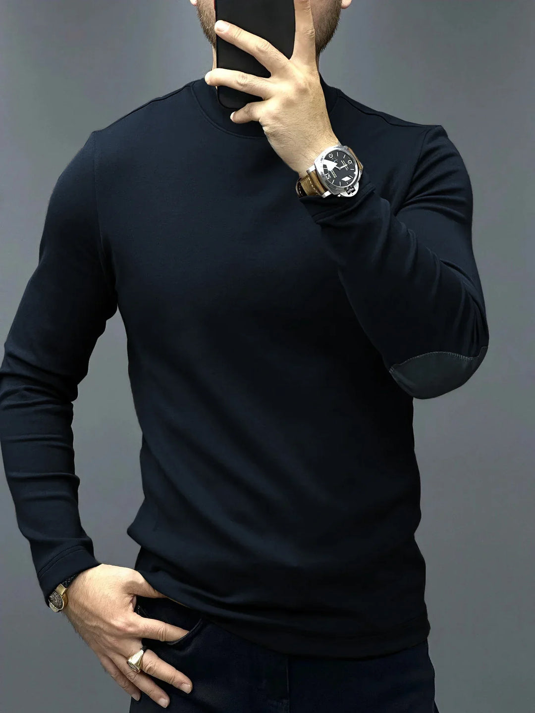 Manuel - Slim Fit Sweater with Long Sleeves