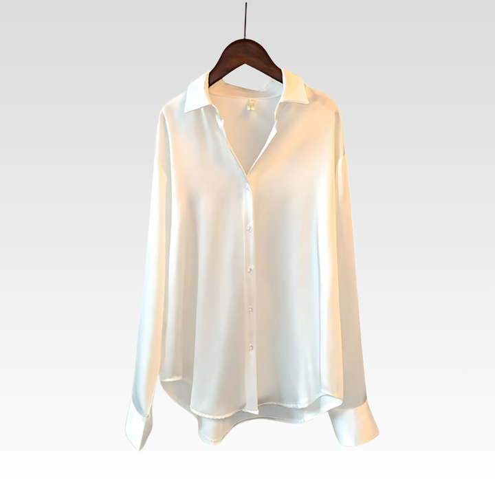 Clara - Satin Shirts for Women