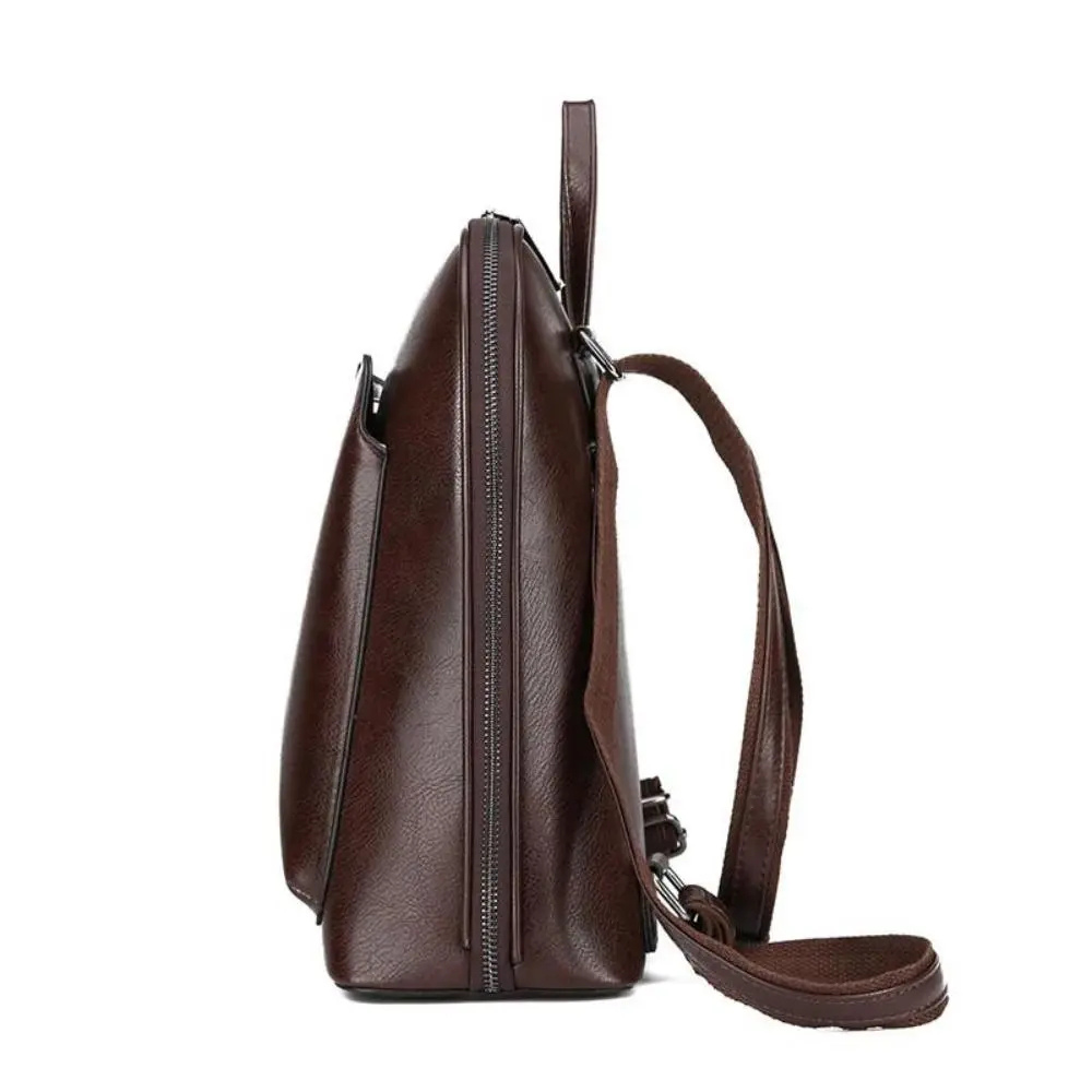 Classic Double Zipper Backpack