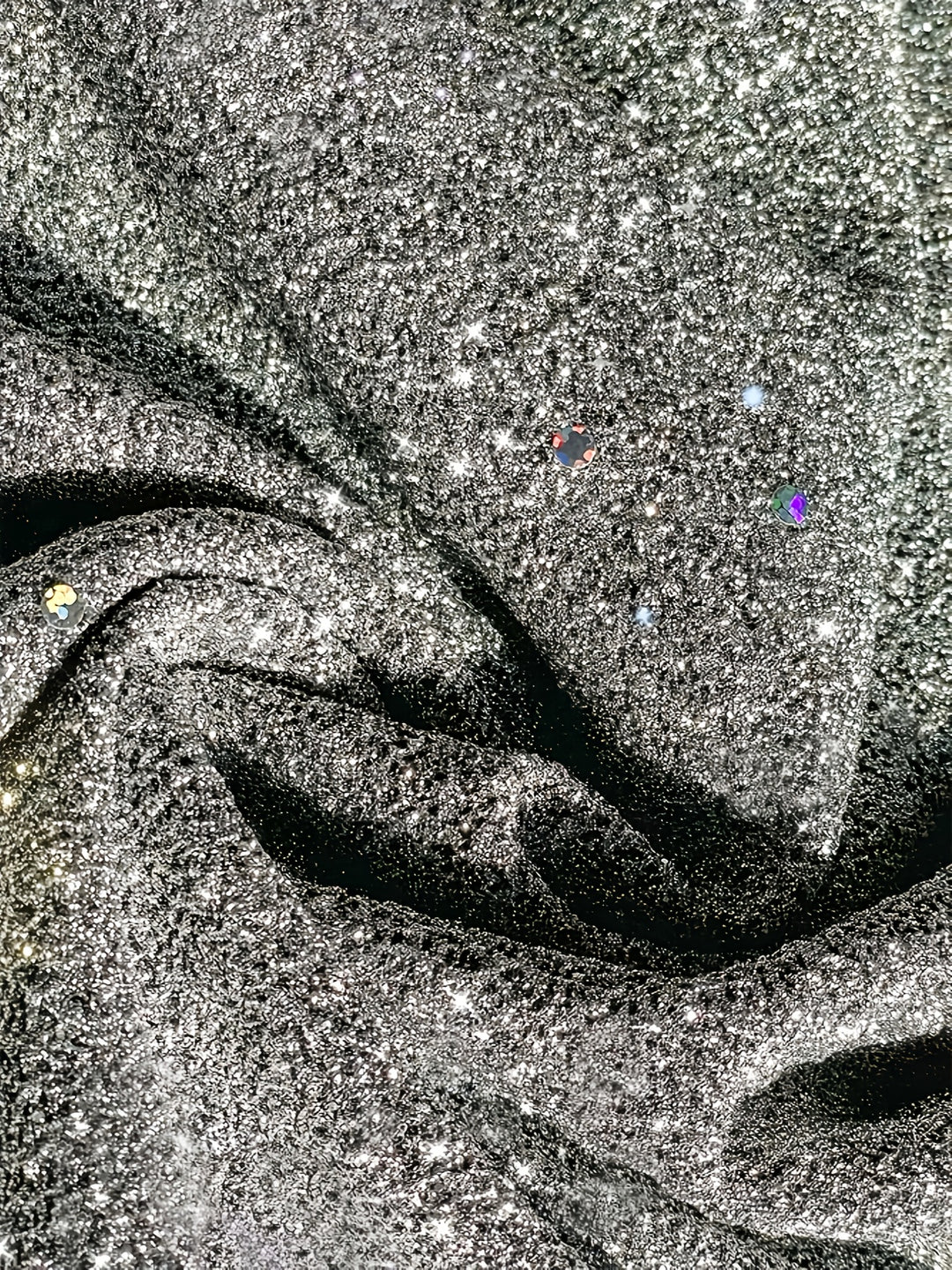 Bernadette | Slim Fit Glitter Top