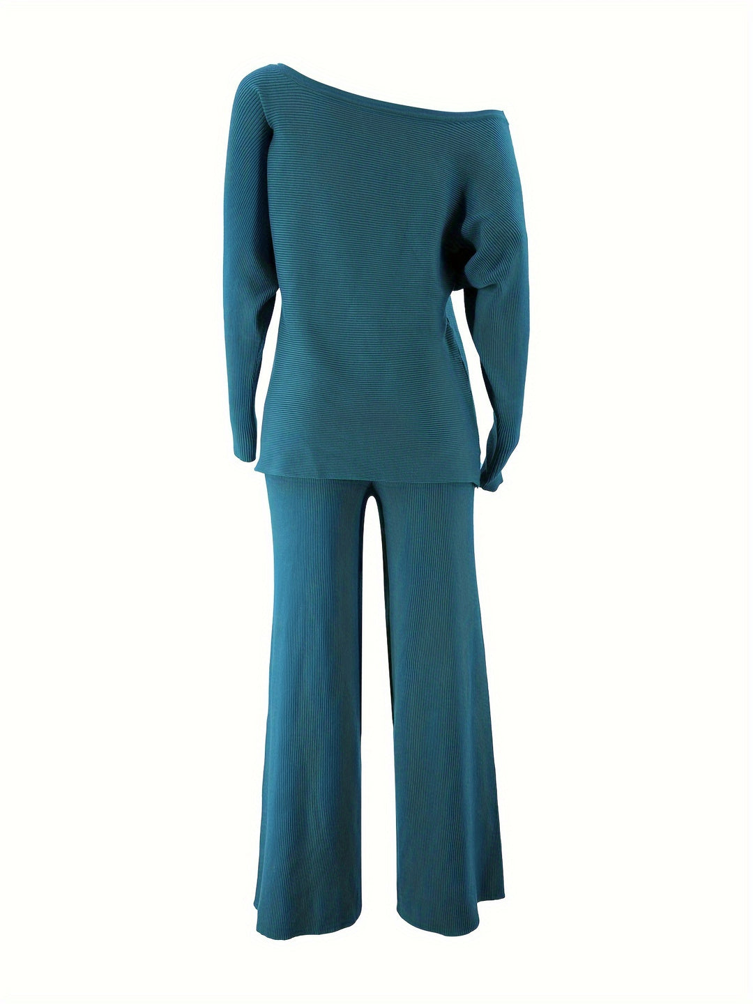 Chloe | Off-Shoulder Sweater Top with Pants Set