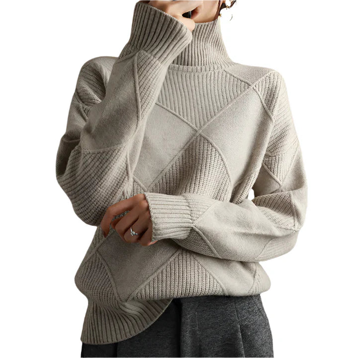 Adelle | Cashmere Turtleneck Sweater