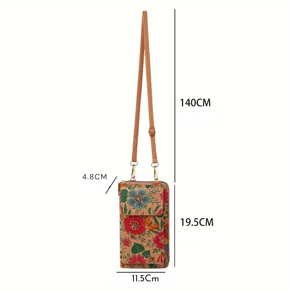 Boho Floral Crossbody Bag