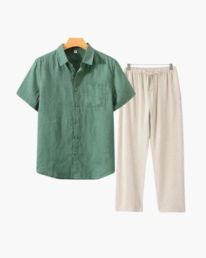 Two-Piece Linen Set