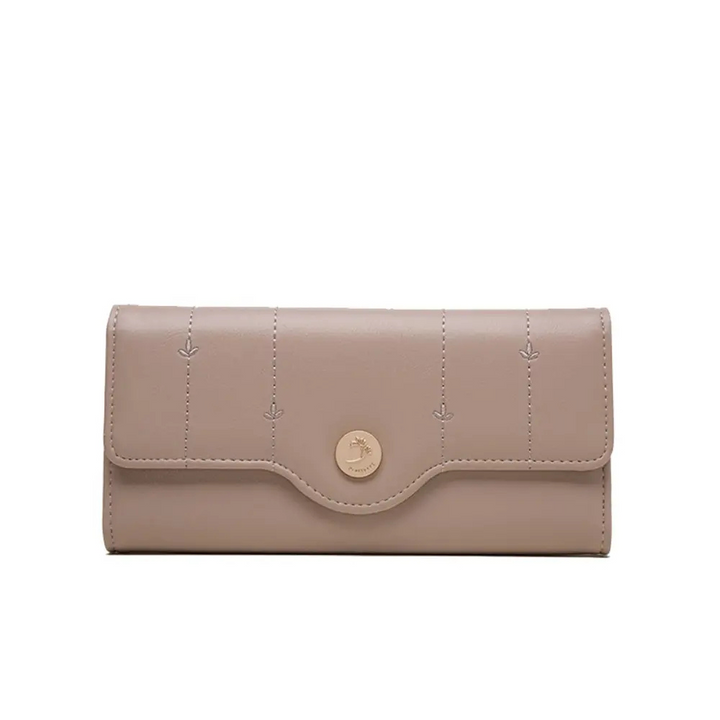 Elegant Trifold Wallet with Coin Pocket